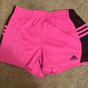 Adidas Women's Pink Athletic Shorts